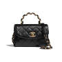 CHANEL Mini Flap Bag with Top Handle