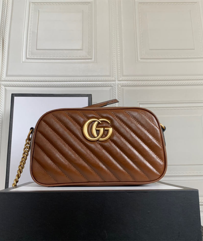 GG Marmont small matelasse shoulder bag