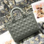 DIOR LARGE LADY DIOR BAG