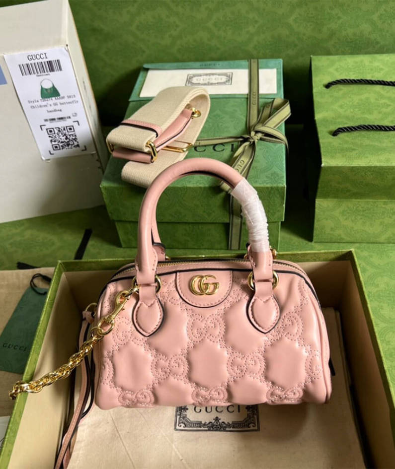 GG Matelassé mini bag