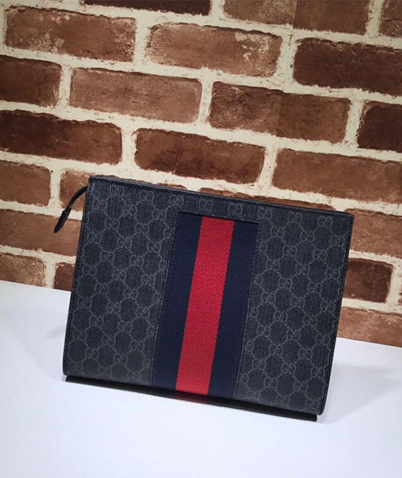 Gucci GG Black Pouch
