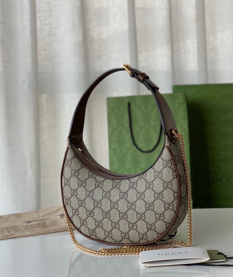 GG half-moon-shaped mini bag