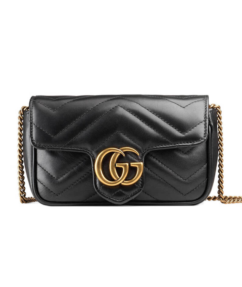 GG Marmont matelasse leather super mini bag