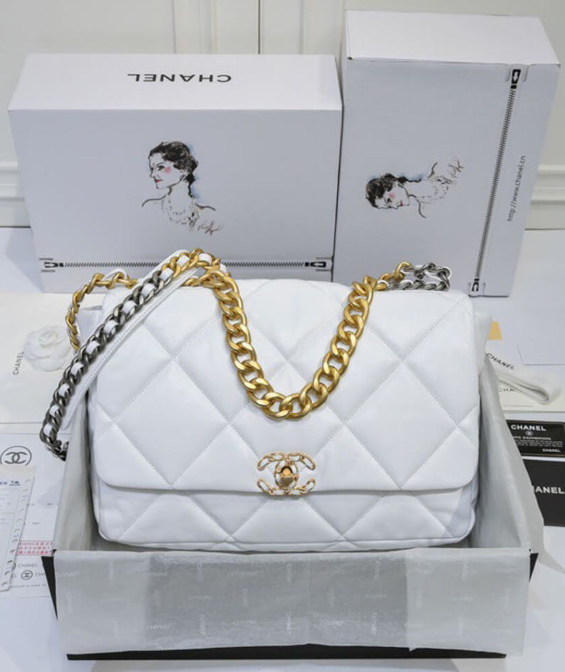 CHANEL 19 MAXI HANDBAG