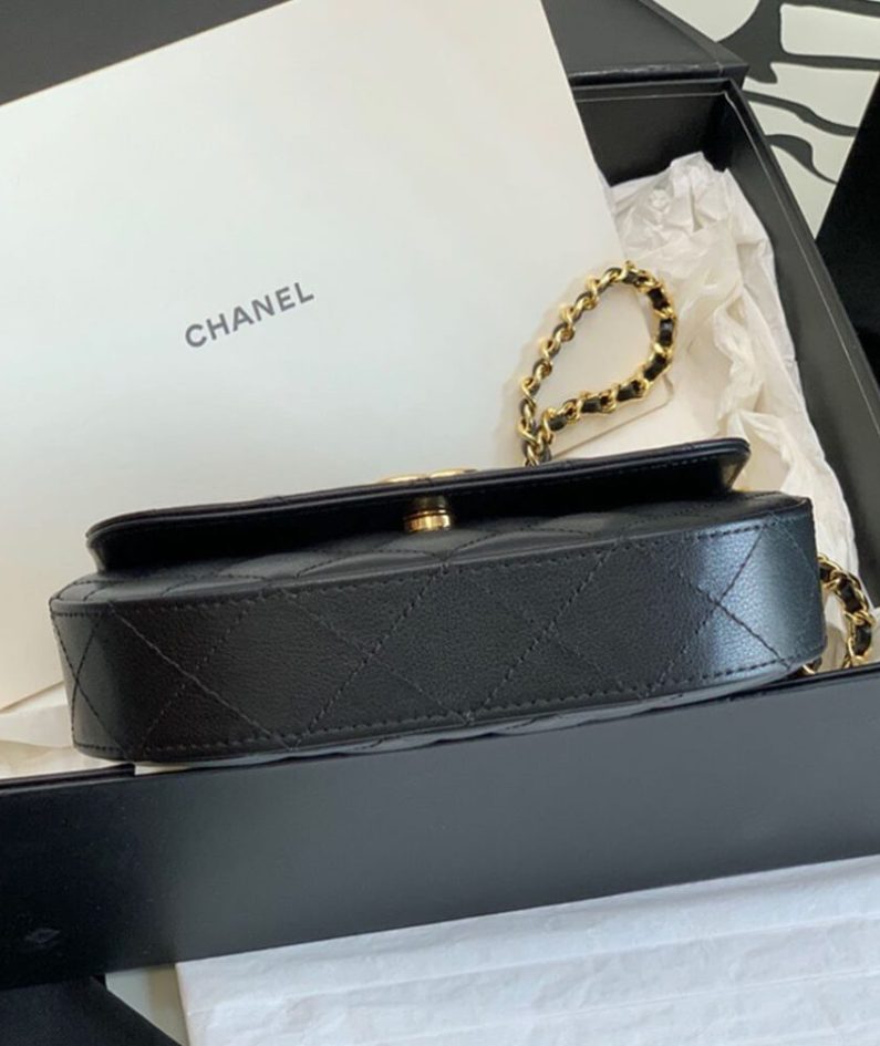CHANEL MINI FLAP WITH HANDLE(HIGH-END GRADE)