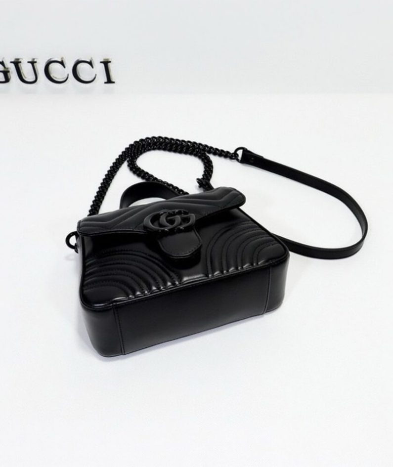 GG MARMONT MINI TOP HANDLE BAG