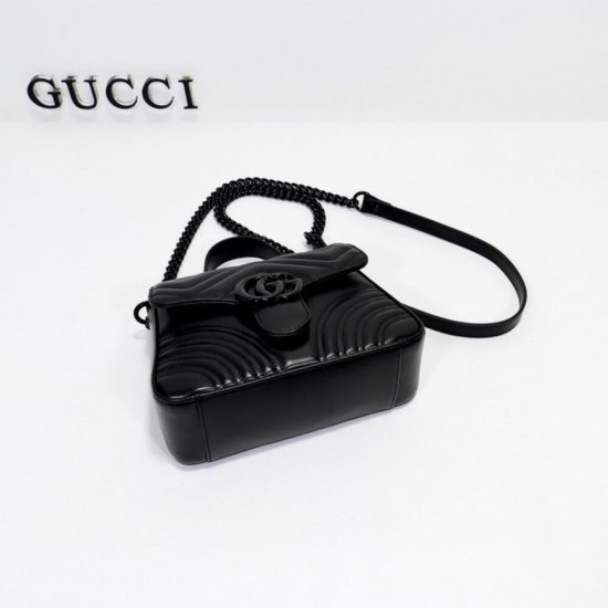 GG MARMONT MINI TOP HANDLE BAG