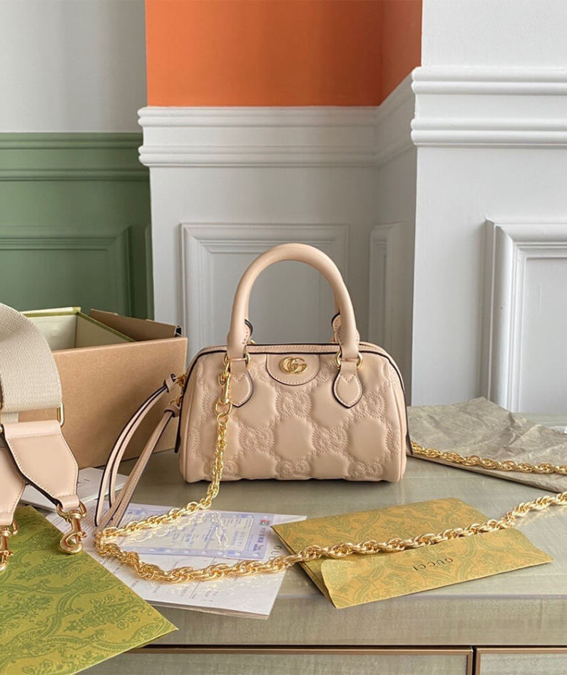GG Matelassé mini bag