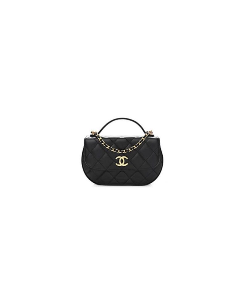 CHANEL MINI FLAP WITH HANDLE(HIGH-END GRADE)