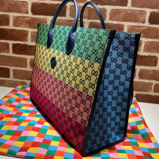 GG Multicolour large tote bag GG Multicolour large tote bag