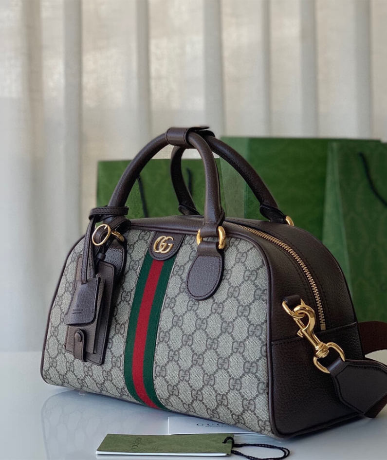 Ophidia medium GG top handle bag