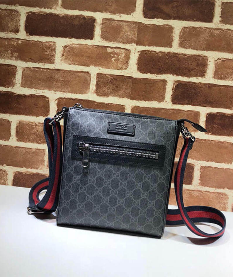 Gucci GG Black Small Messenger Bag