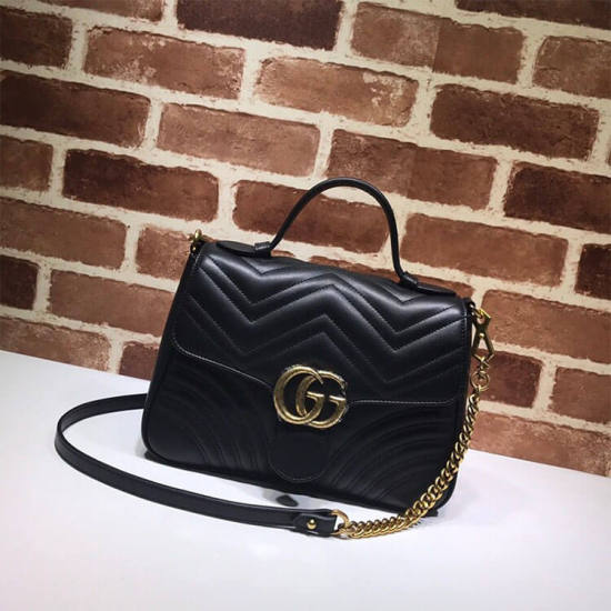 Gucci GG Marmont Small Top Handle Bag Gucci GG Marmont Small Top Handle Bag