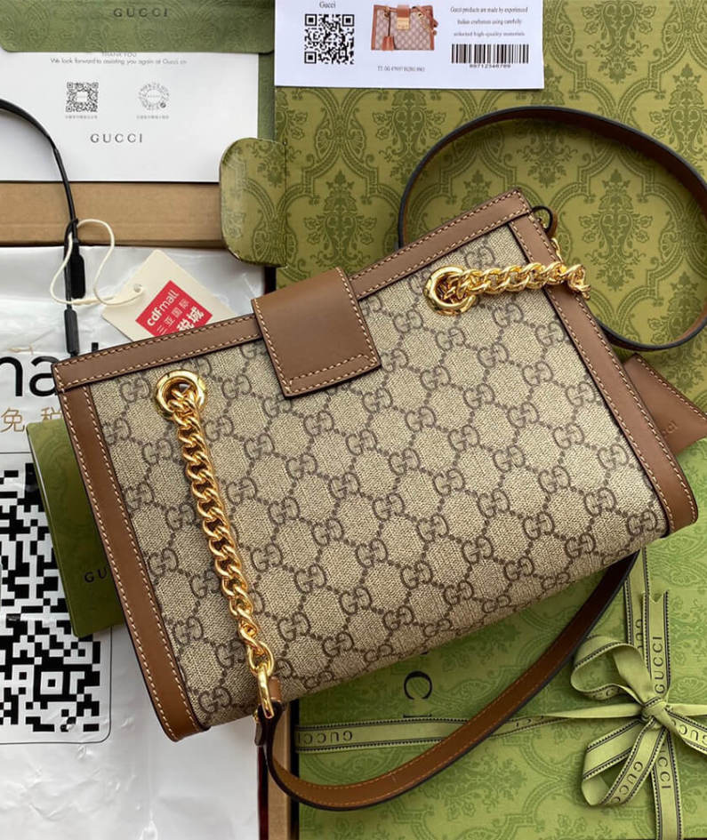 Padlock small GG shoulder bag