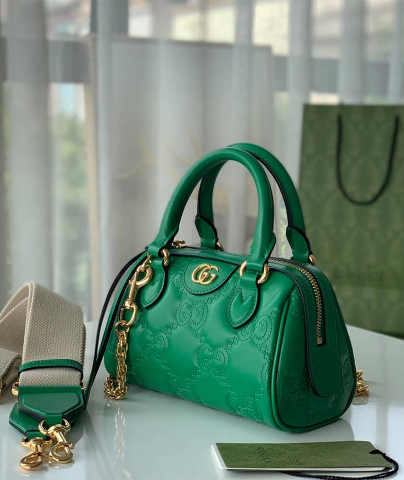 GG Matelassé mini bag
