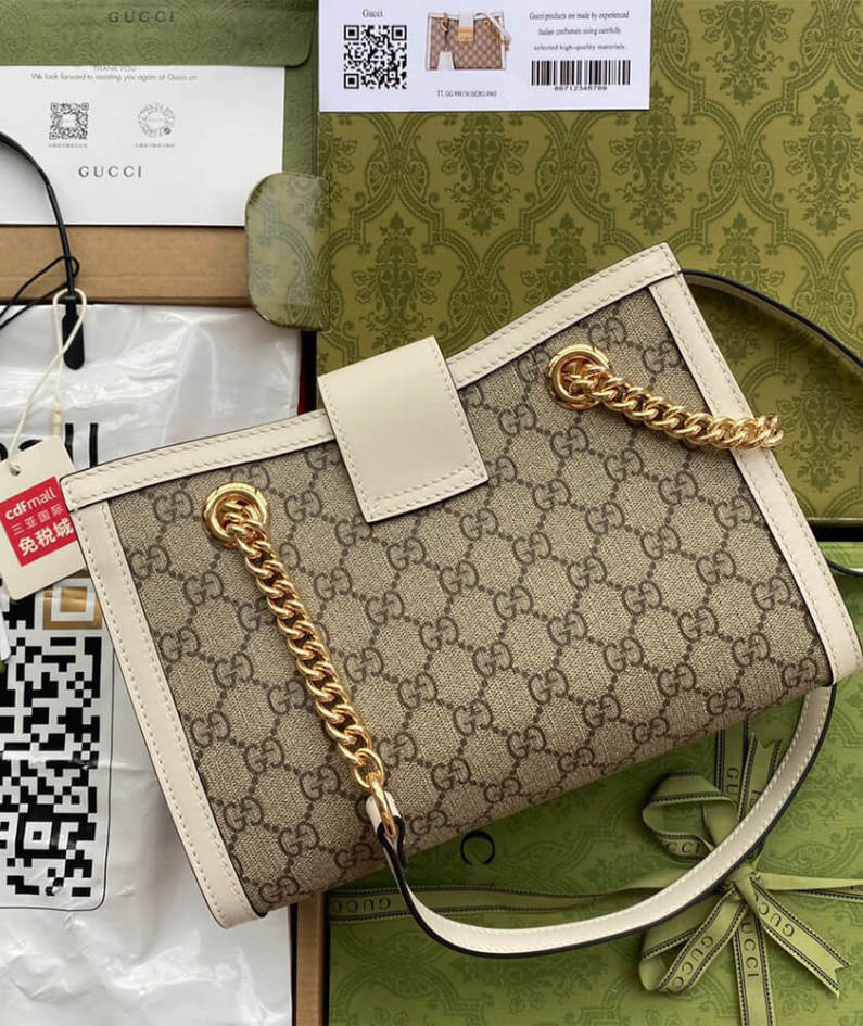 Padlock small GG shoulder bag