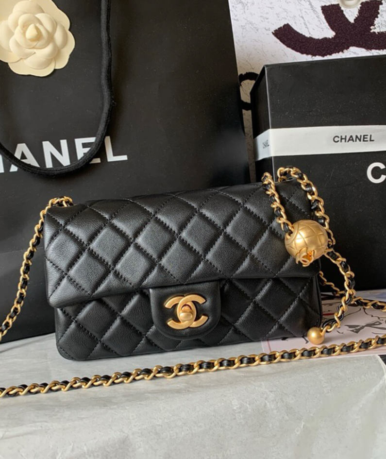 Chanel Pearl Crush Mini Rectangular Flap