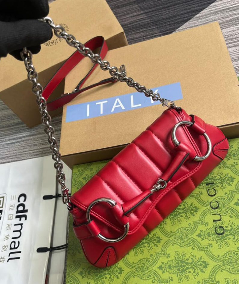 GUCCI HORSEBIT CHAIN SMALL SHOULDER BAG