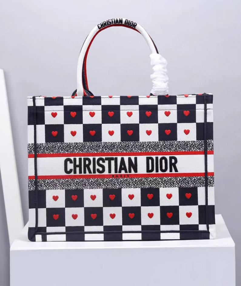 SMALL DIORAMOUR DIOR BOOK TOTE