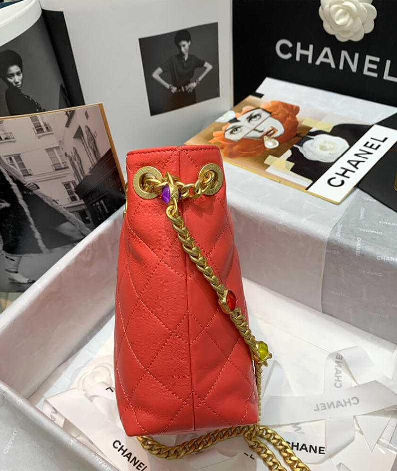 CHANEL Drawstring Bag