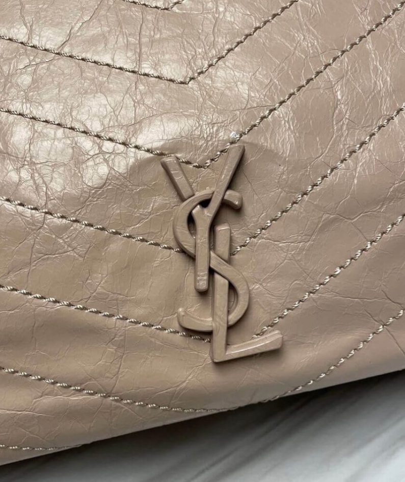 YSL NIKI SHOPPING IN VINTAGE LEATHER