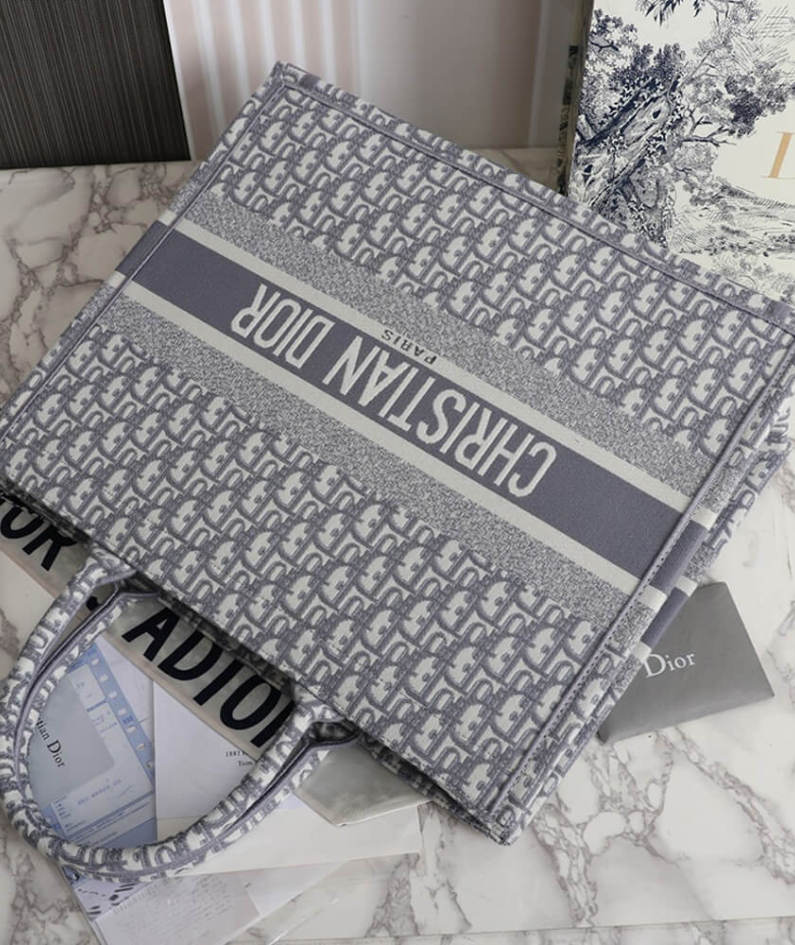 LARGE DIOR BOOK TOTE