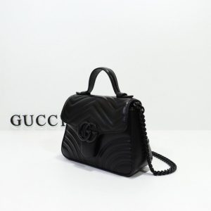 GG MARMONT MINI TOP HANDLE BAG