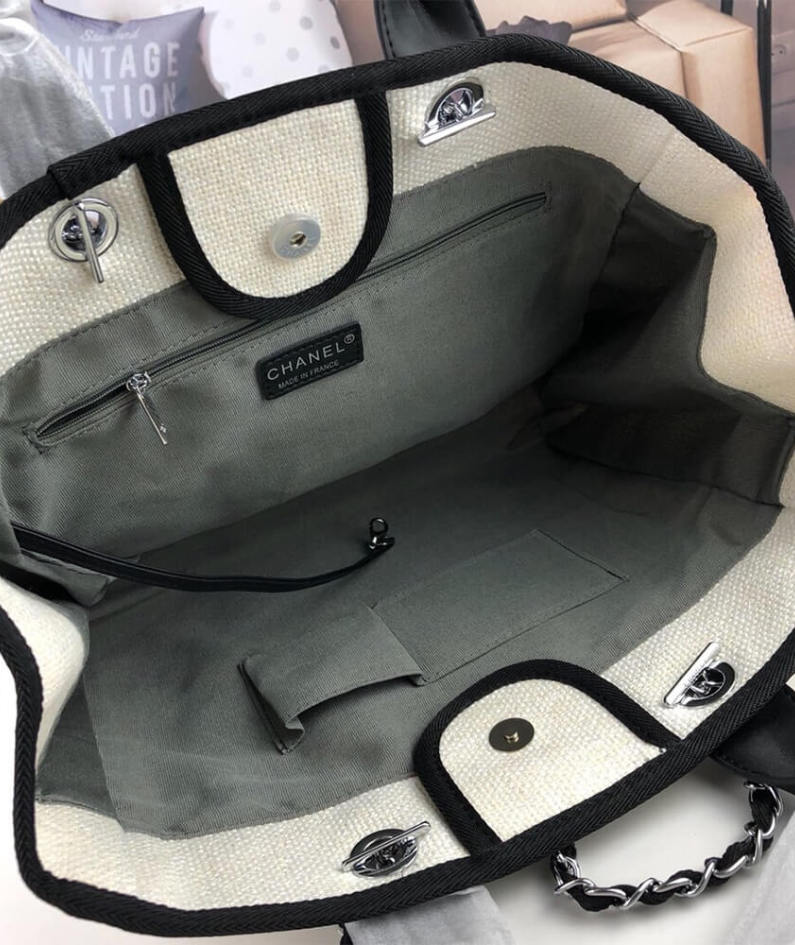 CHANEL Deauville Large Tote