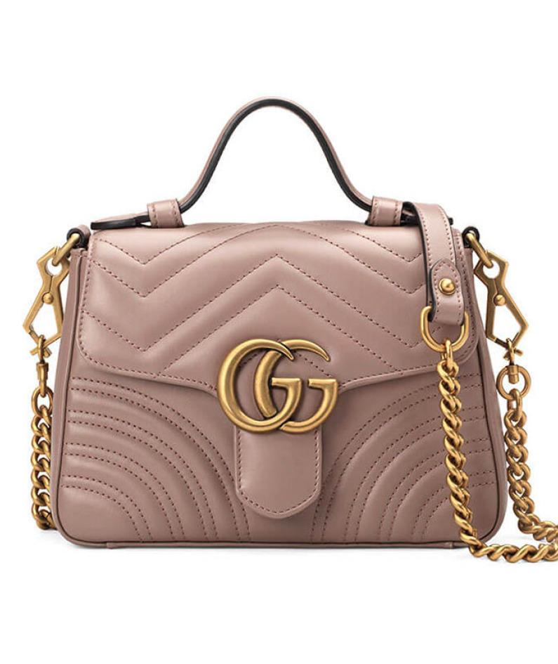 Gucci GG Marmont Mini Top Handle Bag