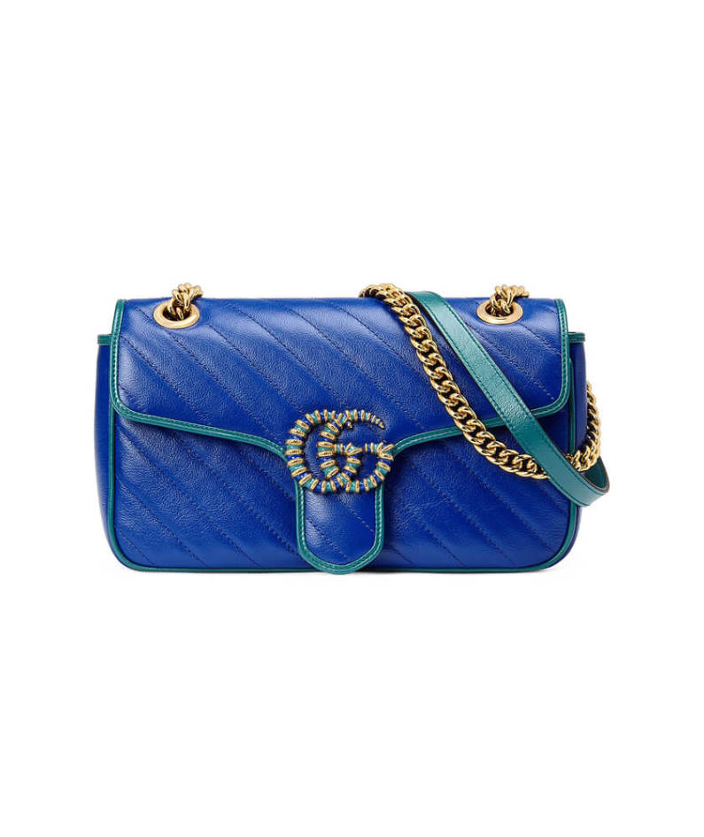 GG Marmont small matelasse shoulder bag