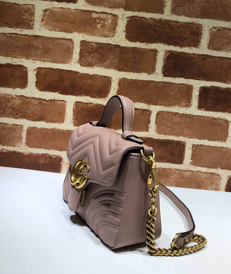 Gucci GG Marmont Mini Top Handle Bag