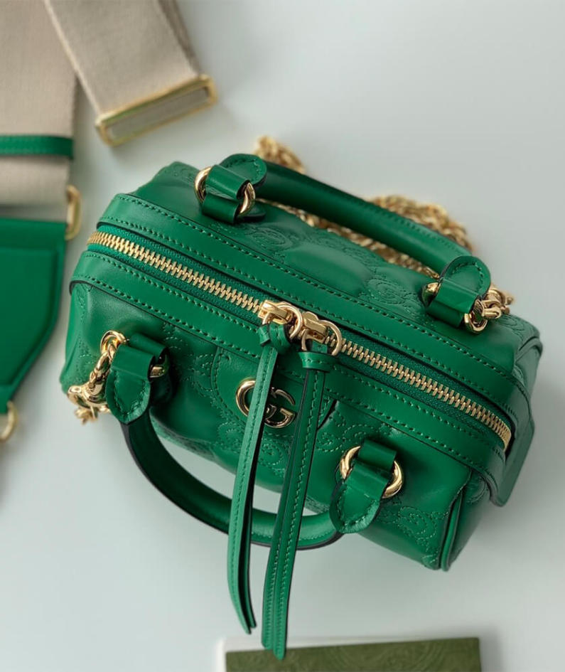 GG Matelassé mini bag