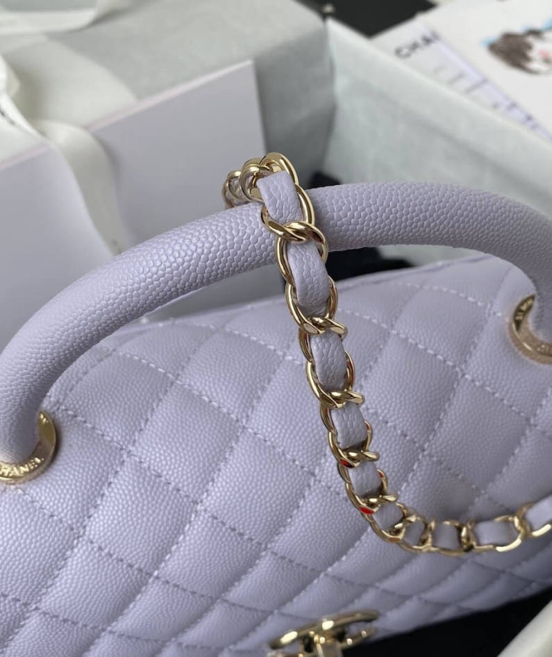 CHANEL Coco Handle Bag Small