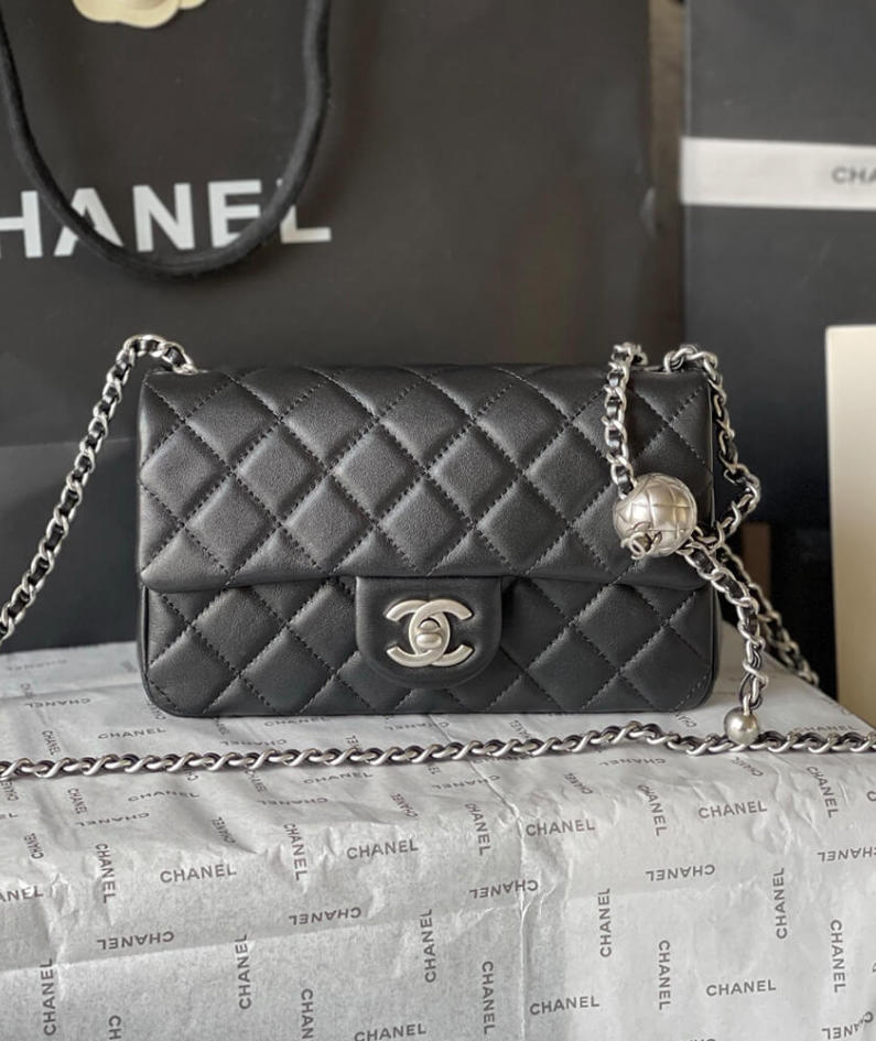 Chanel Pearl Crush Mini Rectangular Flap