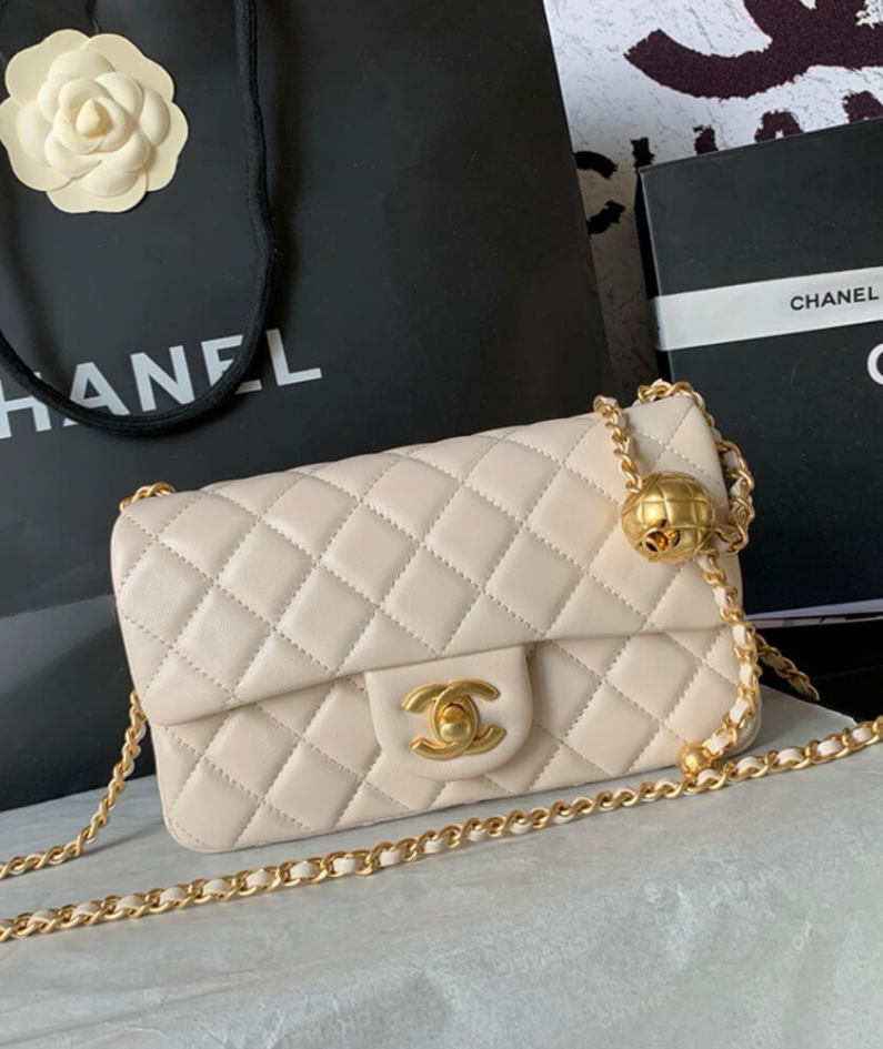 Chanel Pearl Crush Mini Rectangular Flap