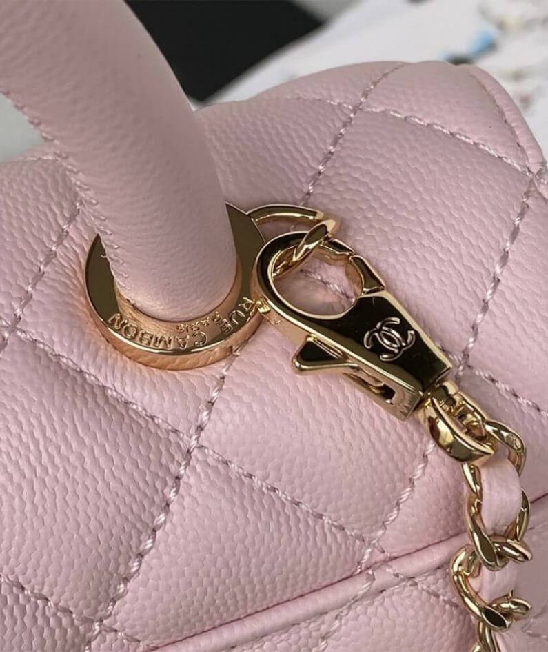 CHANEL Coco Handle Bag Small