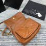 SAINT LAURENT NIKI MEDIUM IN CRINKLED VINTAGE LEATHER