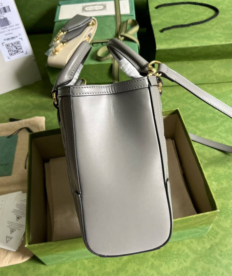 GG matelassé mini top handle bag