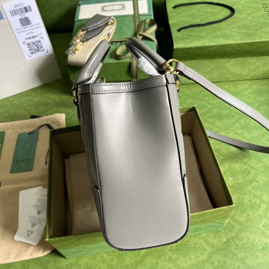 GG matelassé mini top handle bag