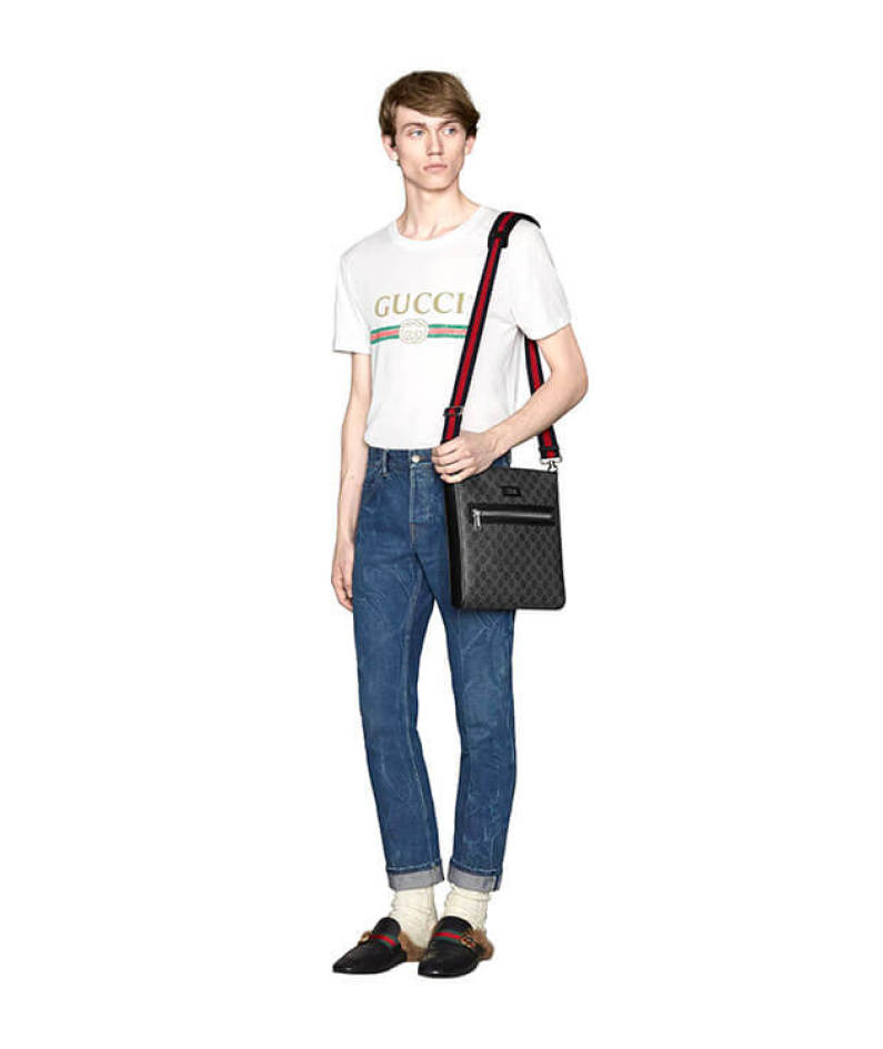 Gucci GG Black Messenger