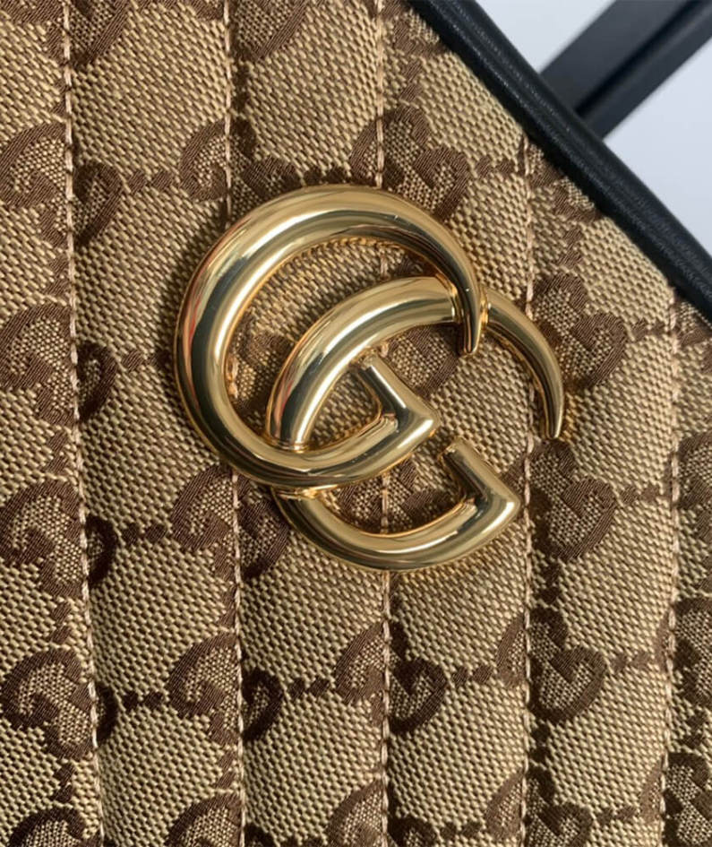 GG Marmont small matelasse shoulder bag