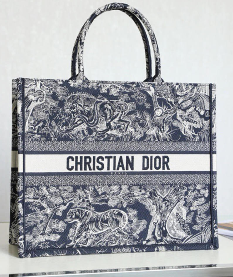 LARGE DIOR BOOK TOTE