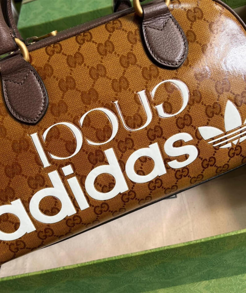 adidas x Gucci mini duffle bag