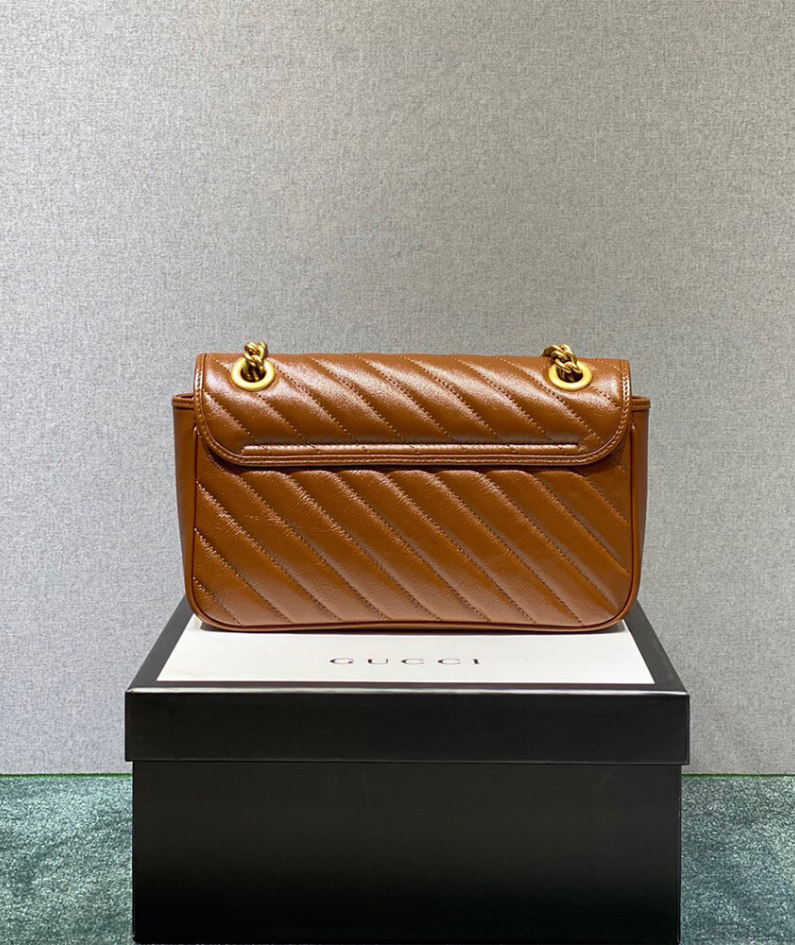 GG Marmont small matelasse shoulder bag
