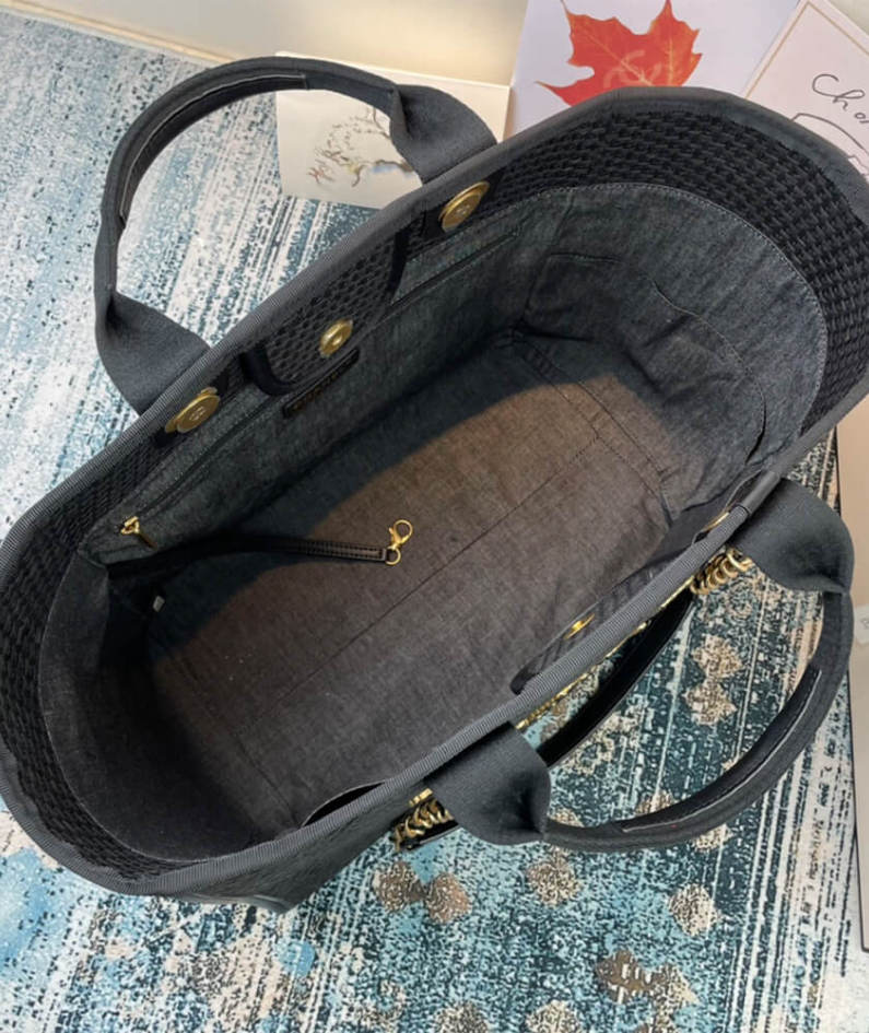 CHANEL Deauville Large Tote