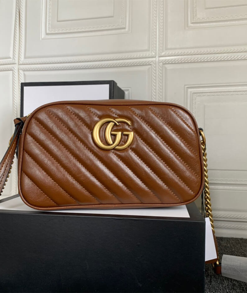 GG Marmont small matelasse shoulder bag