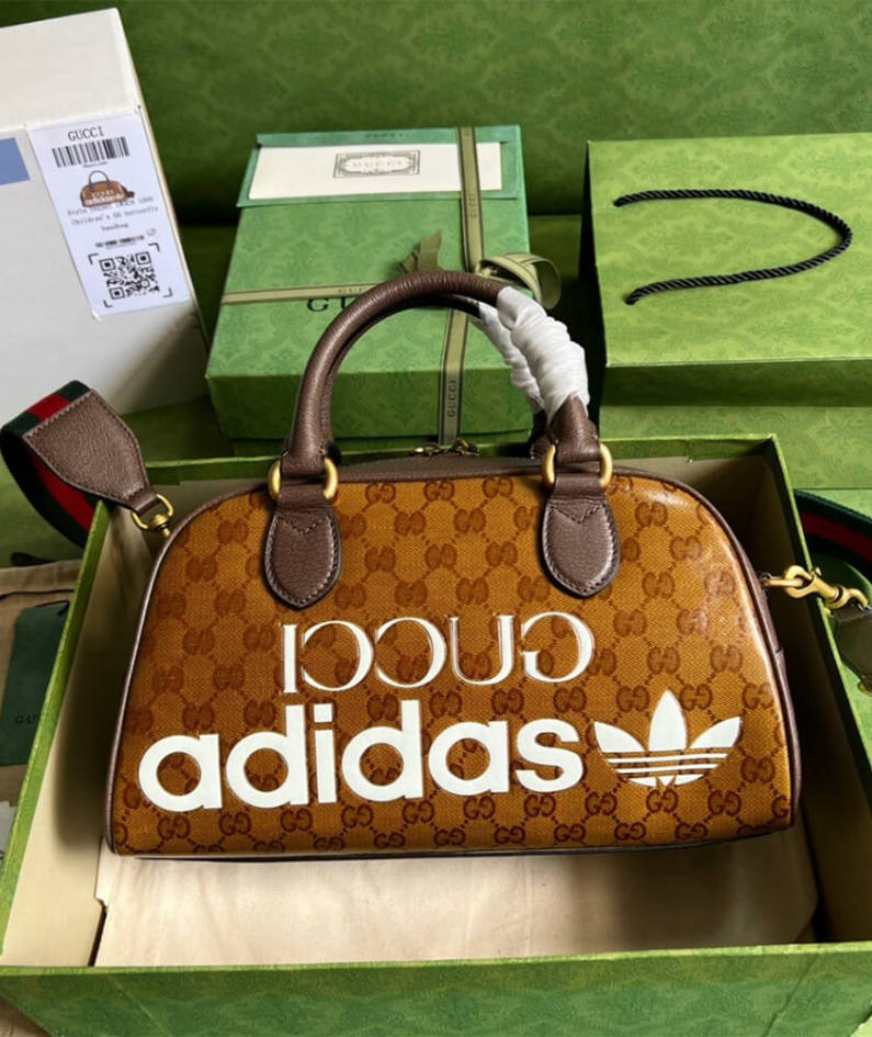 adidas x Gucci mini duffle bag