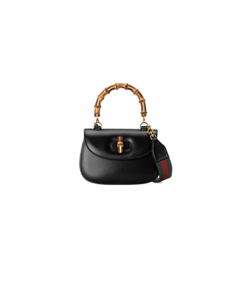 GUCCI BAMBOO 1947 MEDIUM TOP HANDLE BAG