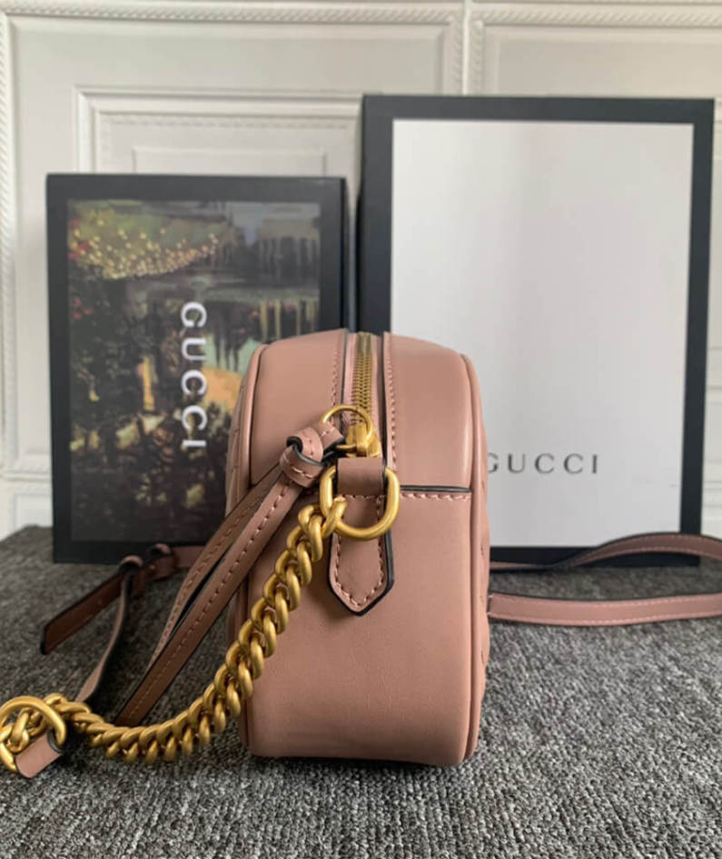 GG Marmont small matelasse shoulder bag