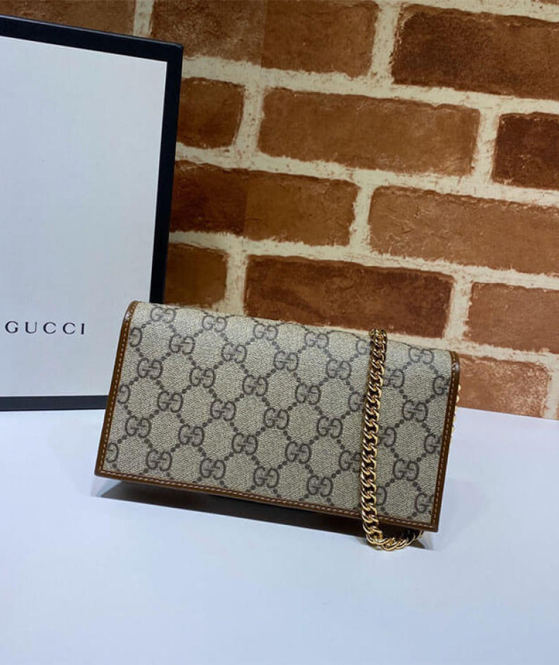 Gucci Horsebit 1955 Wallet With Chain